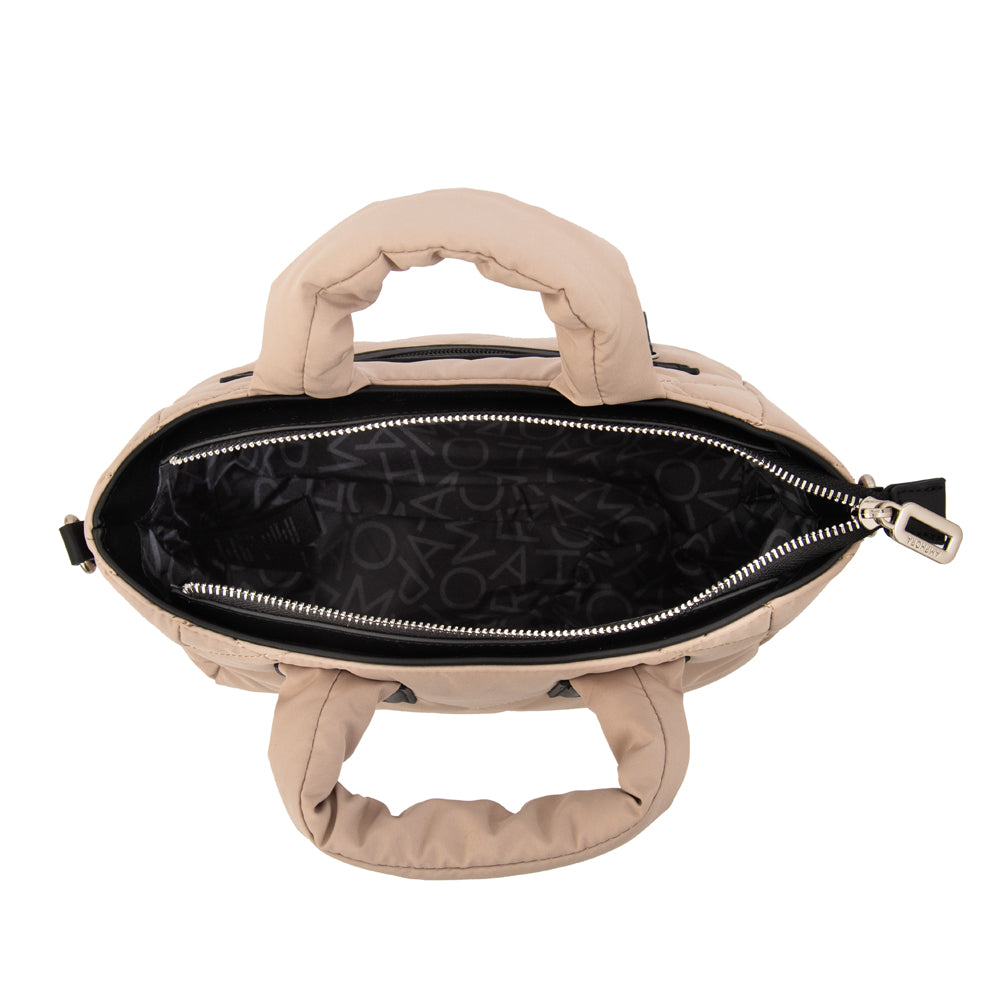Cartera bandolera talita mediana beige