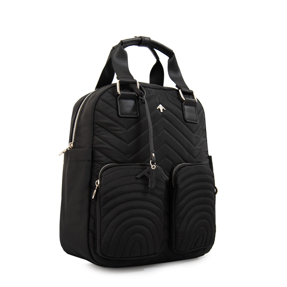 Mochila georgia mediana negro