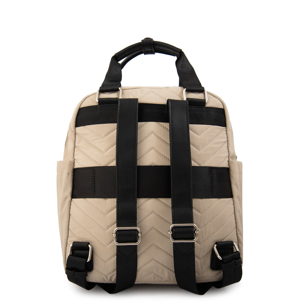 Mochila georgia mediana beige