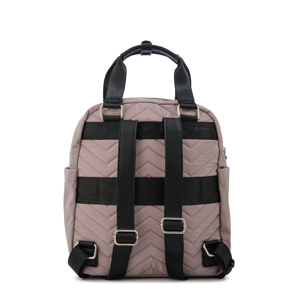 Mochila georgia mediana rosa viejo