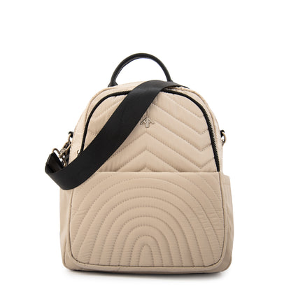 Mochila georgia mediana beige