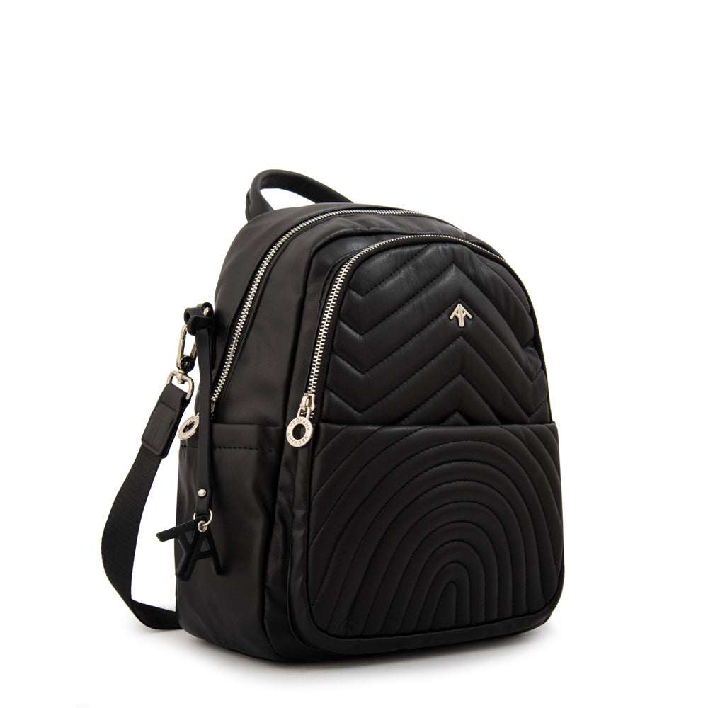 Mochila georgia pequeña negro especial