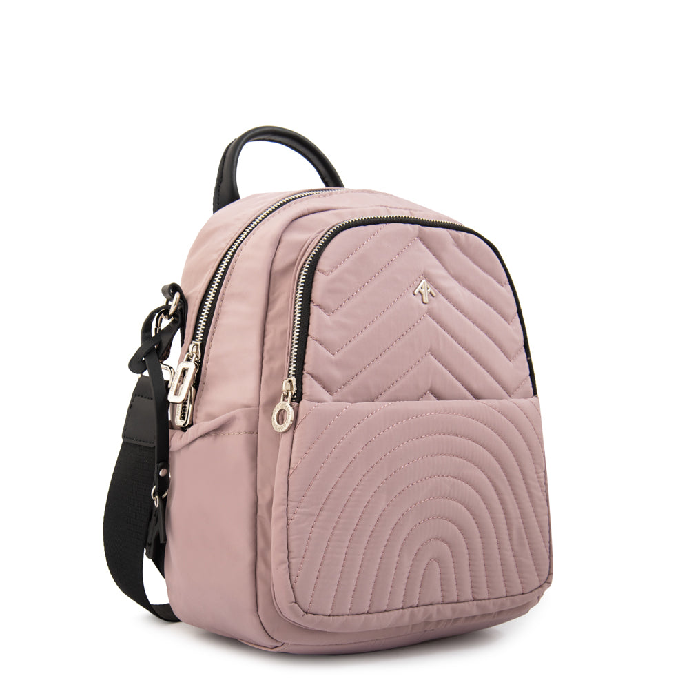Mochila georgia pequeña rosa viejo