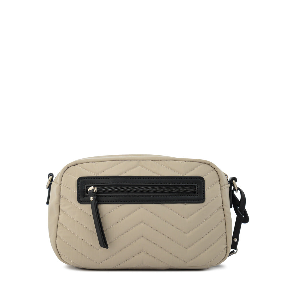 Cartera bandolera georgia pequeña beige