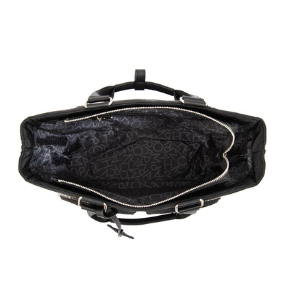 Cartera tote georgia grande negro