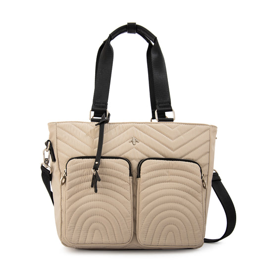 Cartera tote georgia grande beige