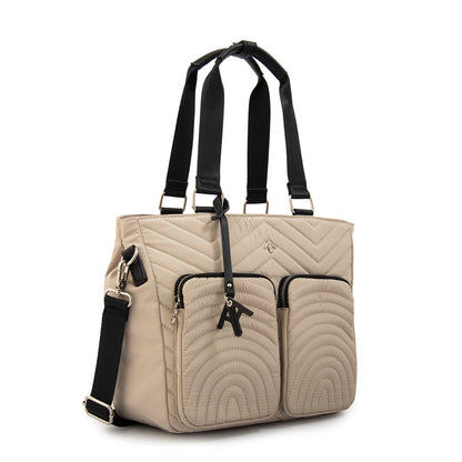 Cartera tote georgia grande beige