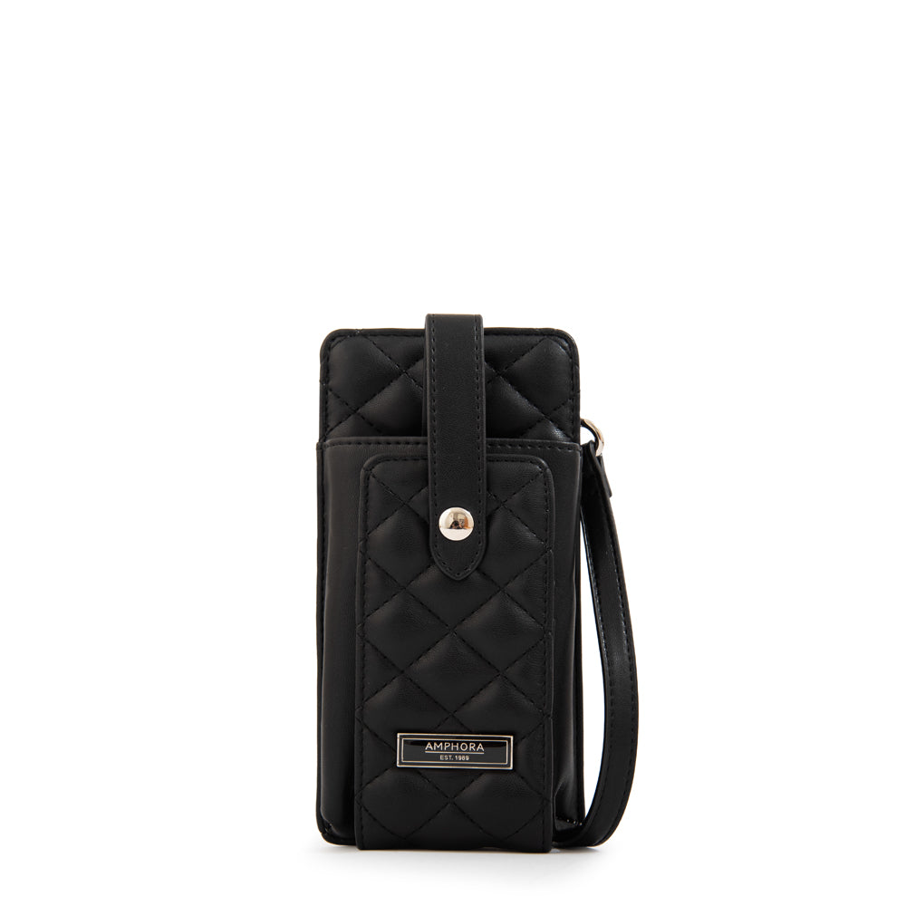 Cartera bandolera porta celular beatriz pequeña negro
