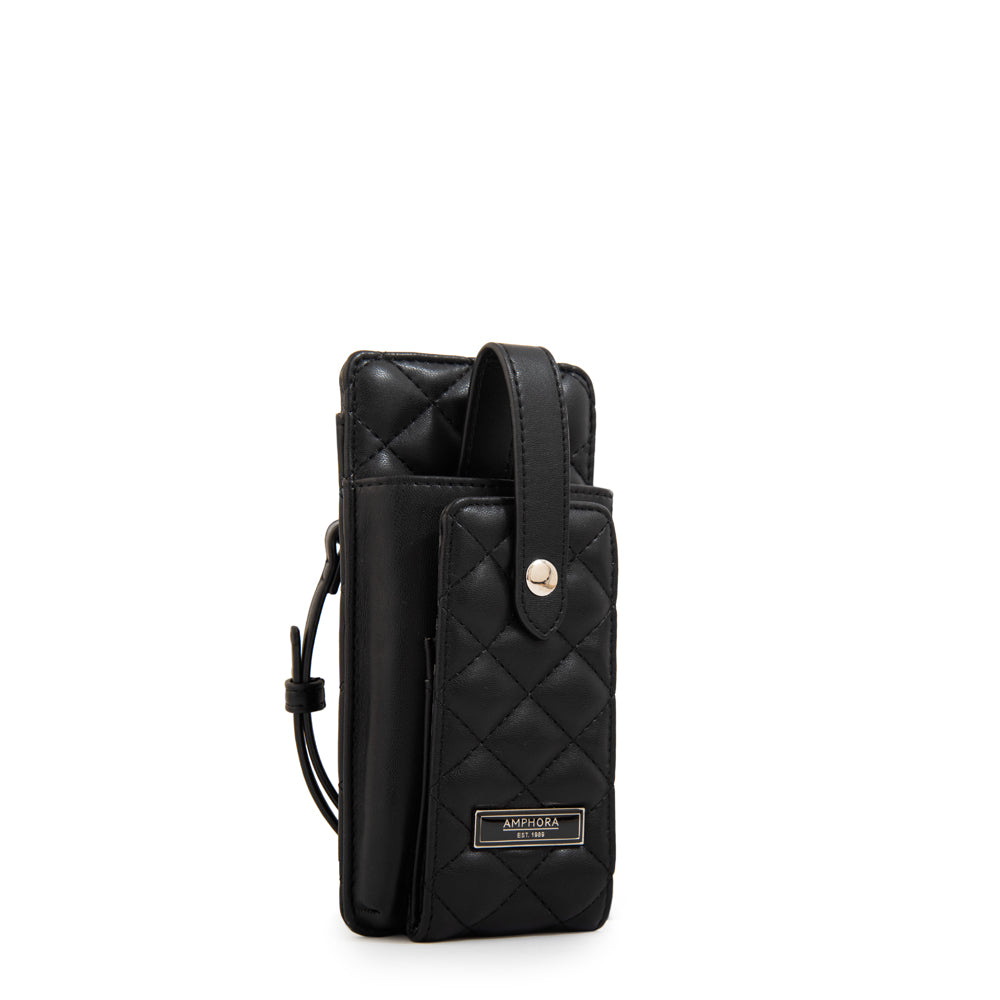 Cartera bandolera porta celular beatriz pequeña negro