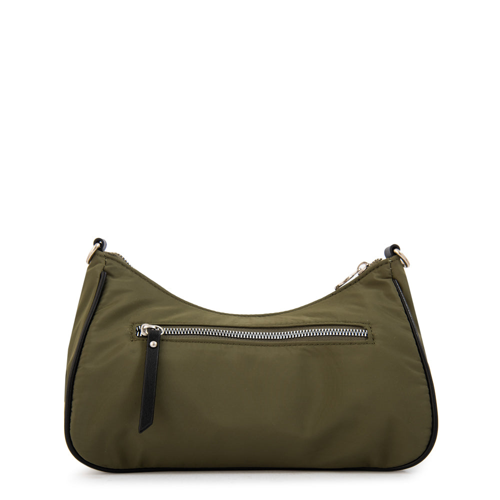 Cartera bandolera catalina pequeña verde oliva