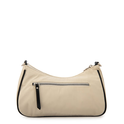 Cartera Bandolera catalina pequeña blanco crudo