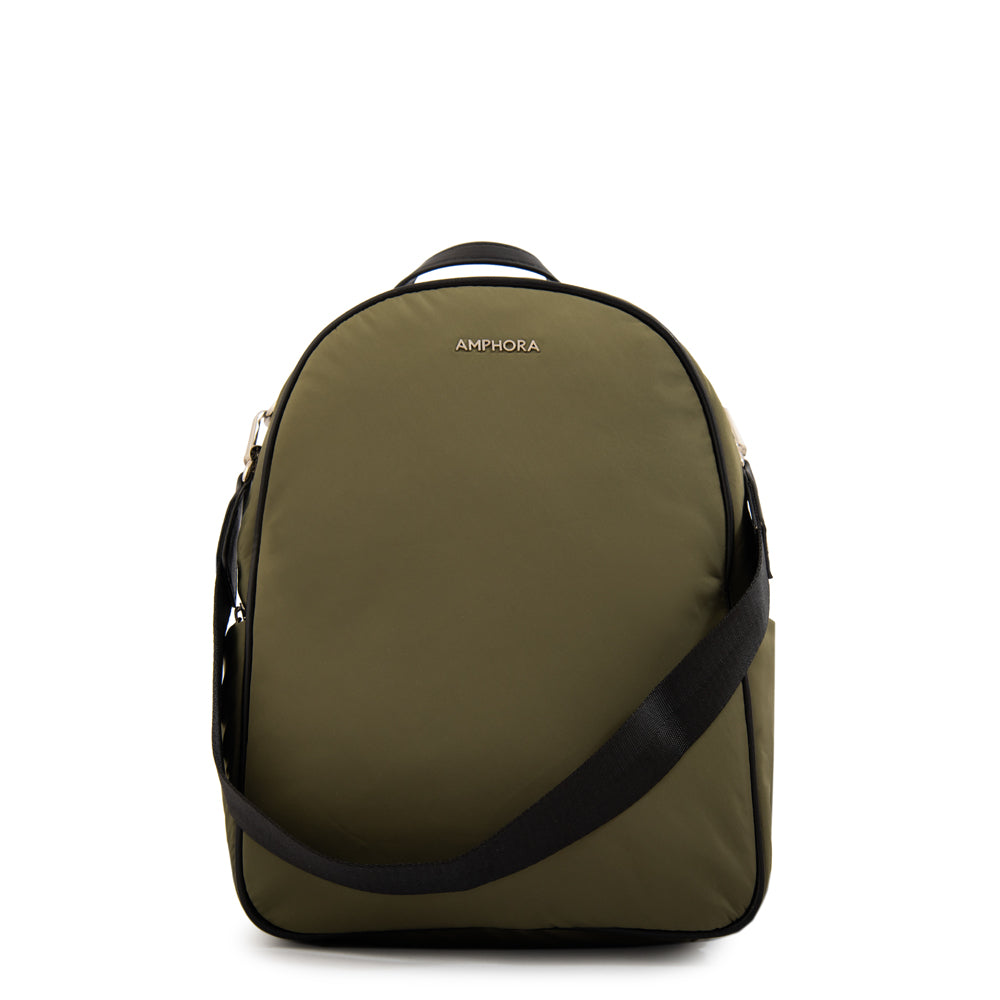 Mochila catalina mediana verde oliva