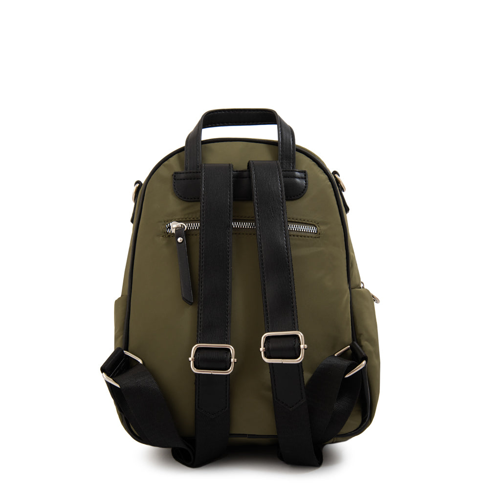 Mochila catalina mediana verde oliva