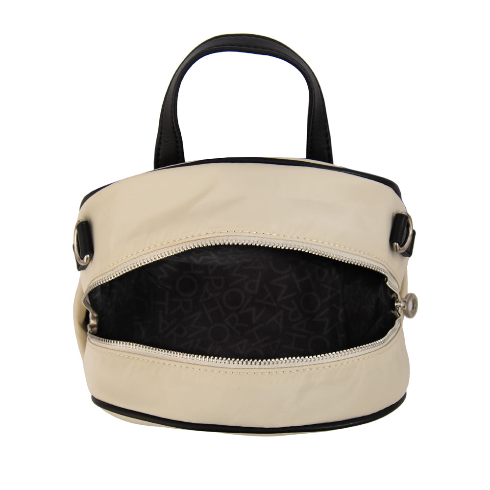 Mochila catalina mediana blanco crudo