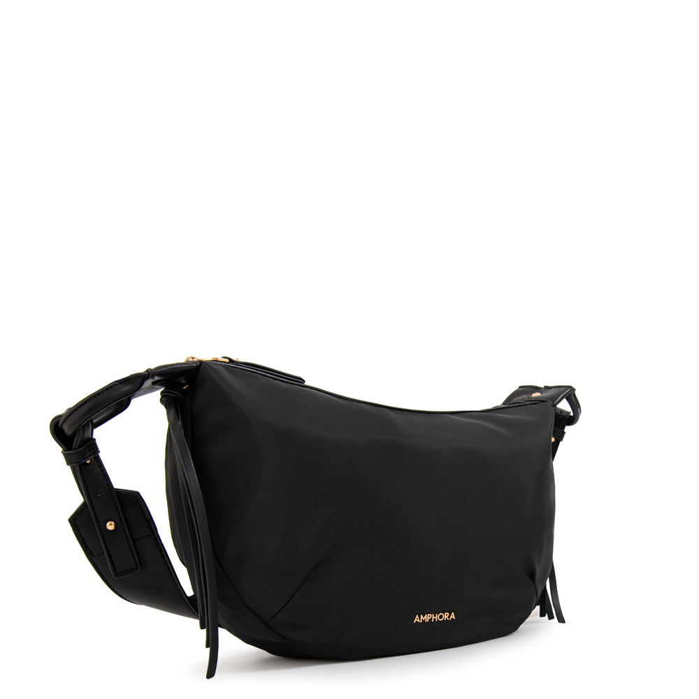 Cartera bandolera felie mediana negro