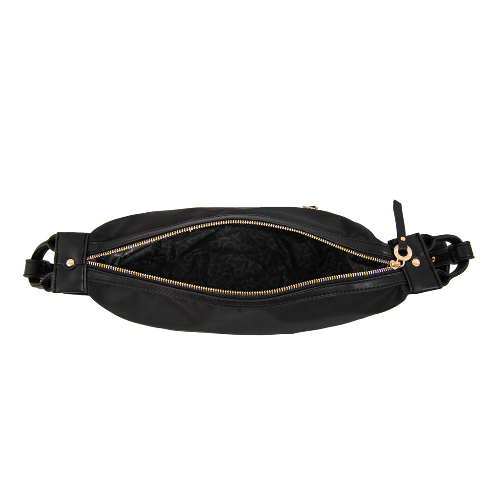 Cartera bandolera felie mediana negro