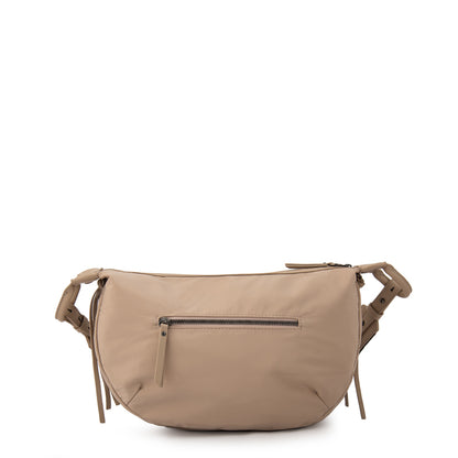 Cartera Bandolera felie mediana beige