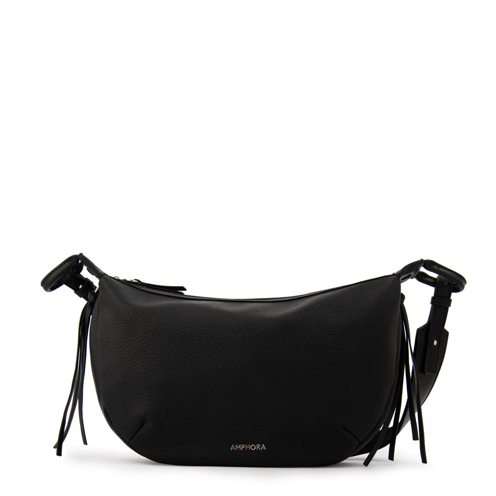 Cartera Bandolera felie mediana negro