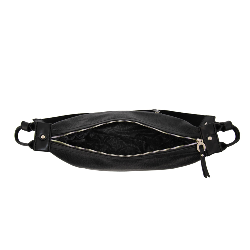 Cartera bandolera felie mediana negro