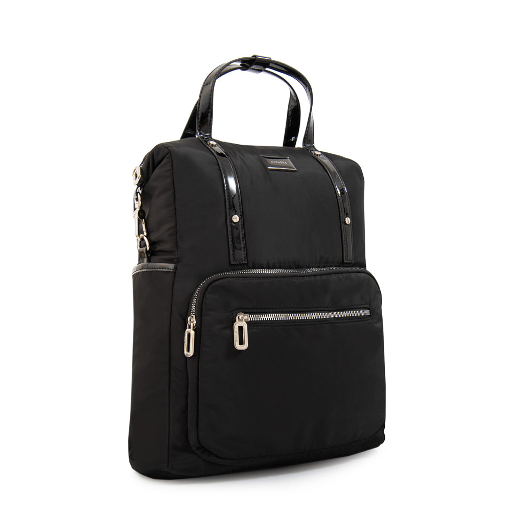 Mochila porta notebook cecilia grande negro – Amphora Chile