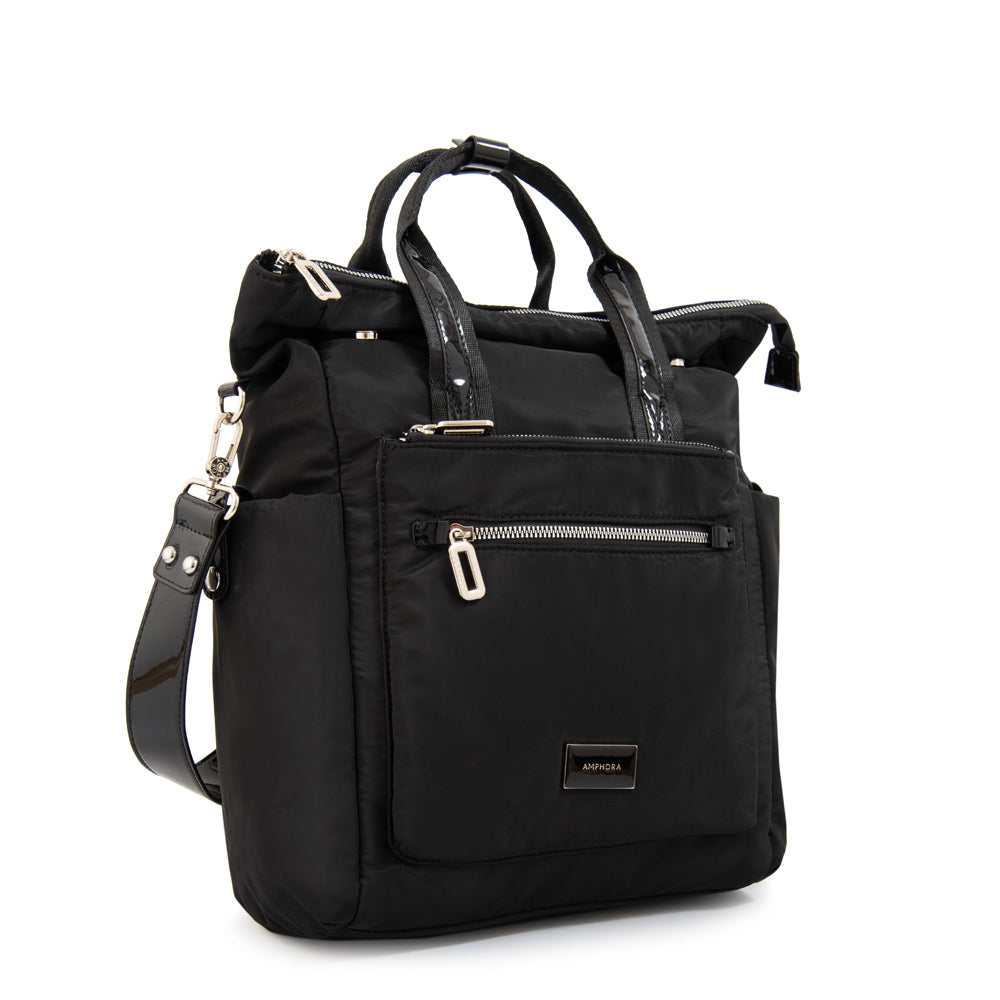 Mochila porta notebook cecilia mediana negro