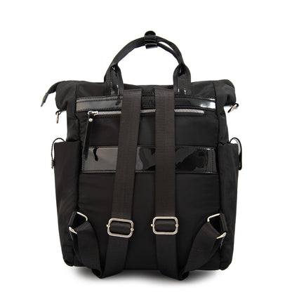 Mochila porta notebook cecilia mediana negro