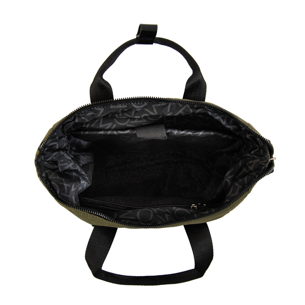 Mochila porta notebook cecilia mediana verde oliva