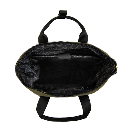 Mochila porta notebook cecilia mediana verde oliva