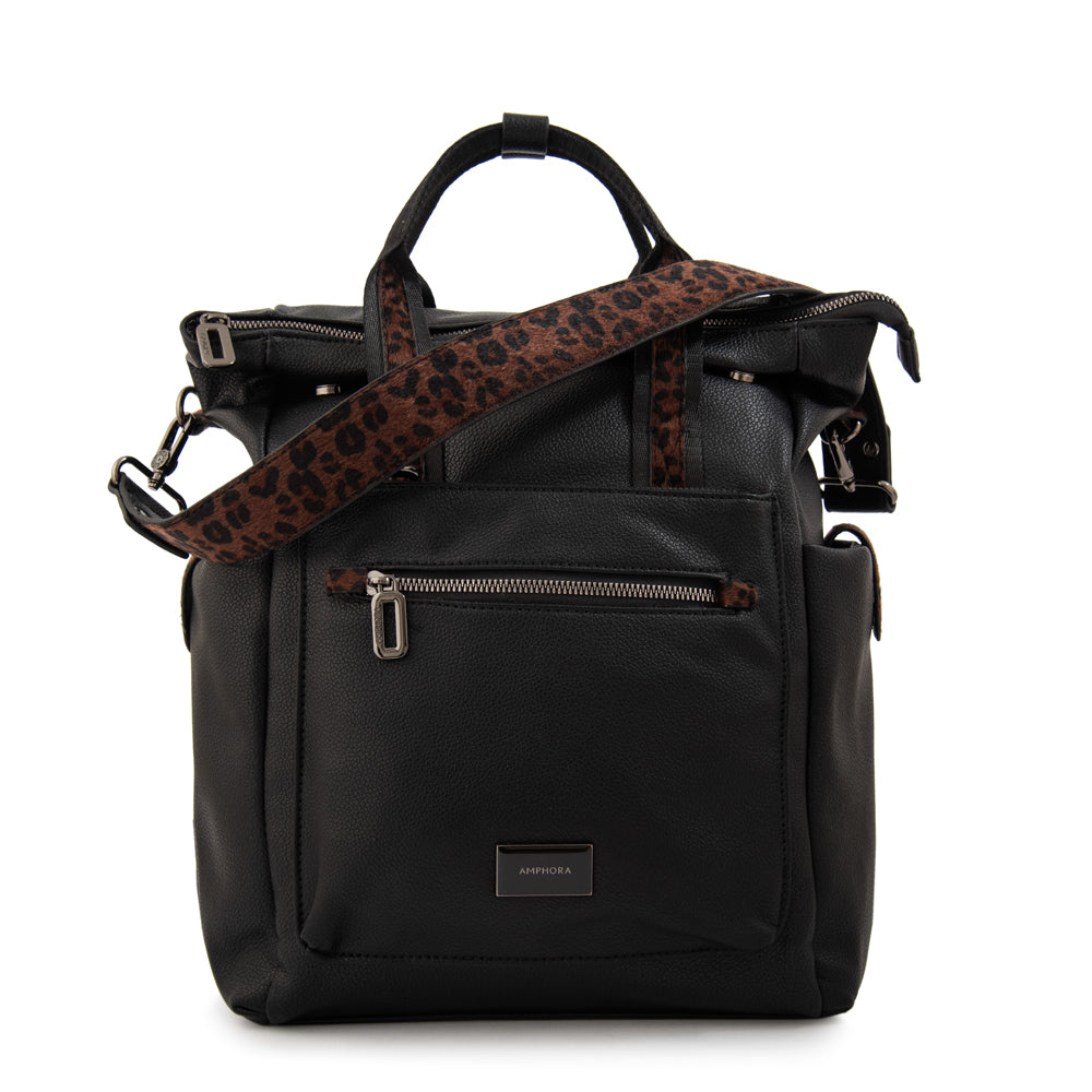 Mochila porta notebook cecilia mediana negro