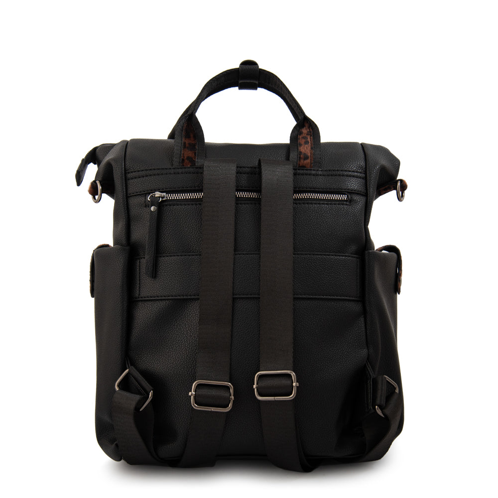 Mochila porta notebook cecilia mediana negro