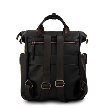 Mochila porta notebook cecilia mediana negro