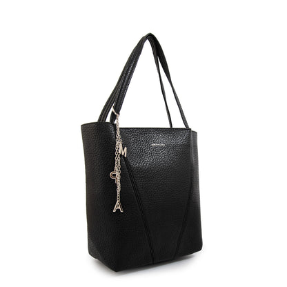 Cartera tote miriam mediana negro