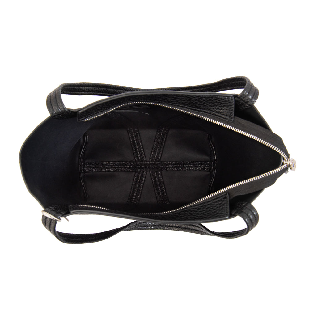 Cartera tote miriam mediana negro