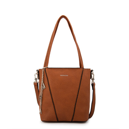 Cartera Bandolera miriam mediana camel