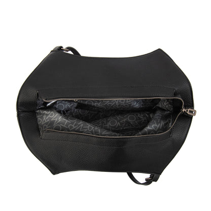Cartera tote bois grande negro