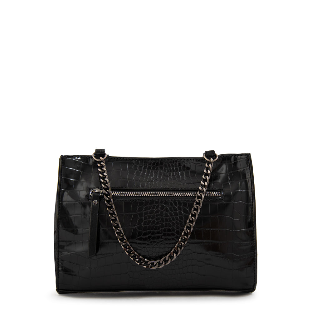 Cartera tote polaris mediana negro