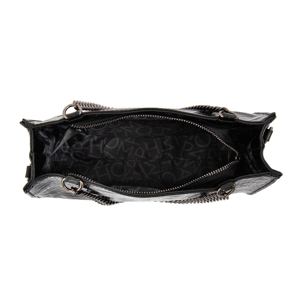 Cartera tote polaris mediana negro