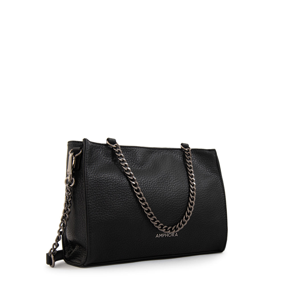 Cartera tote polaris mediana negro