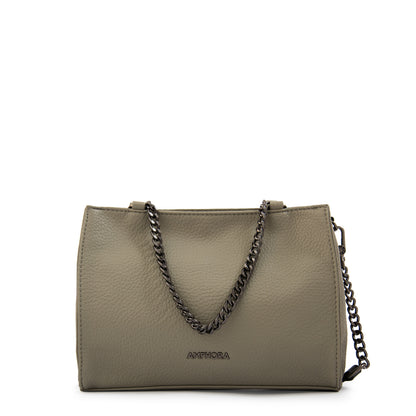 Cartera tote polaris mediana gris