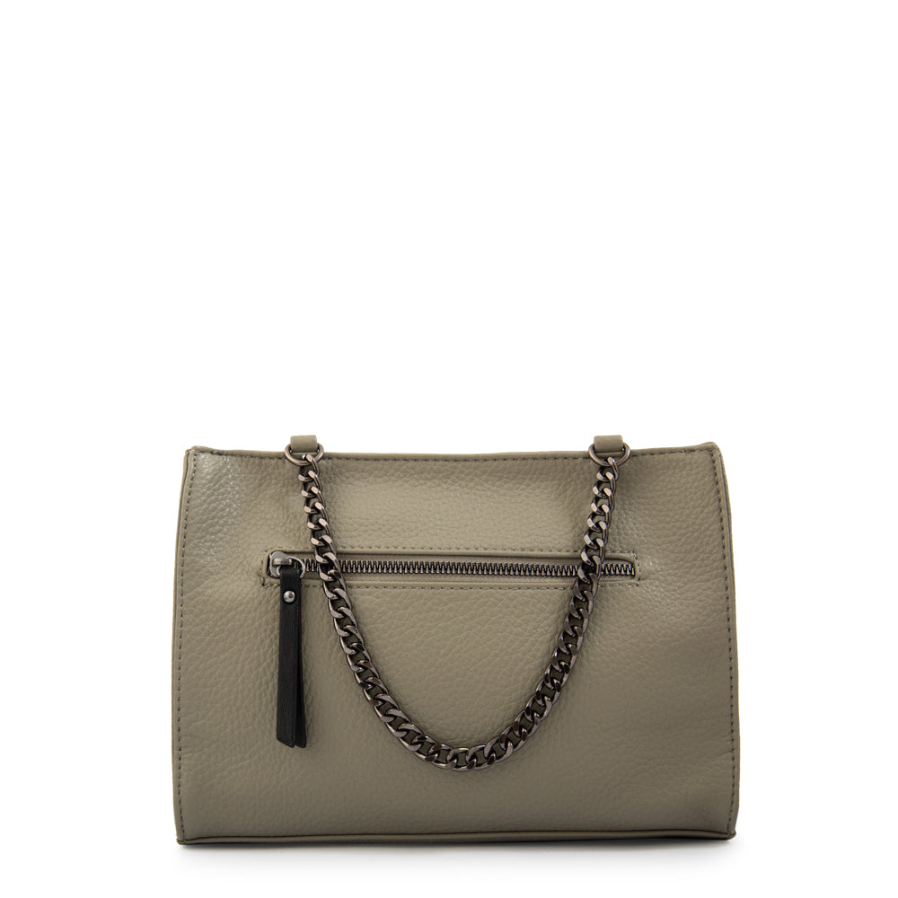 Cartera tote polaris mediana gris