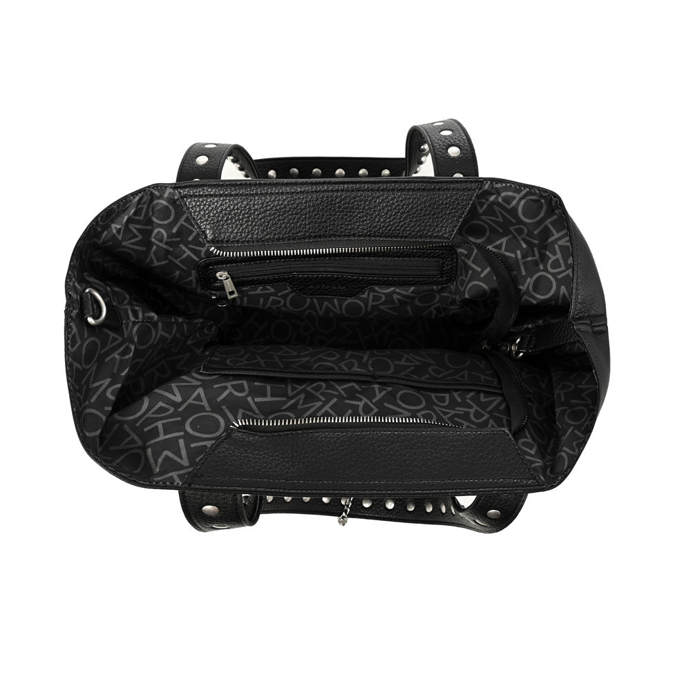 Cartera tote angela grande negro