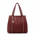 Cartera tote angela grande burdeo