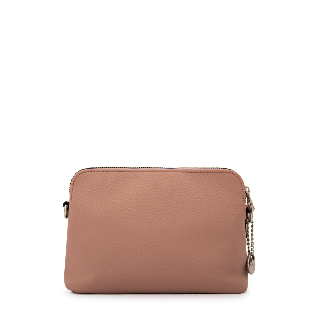 Cartera bandolera angela pequeña rosa viejo
