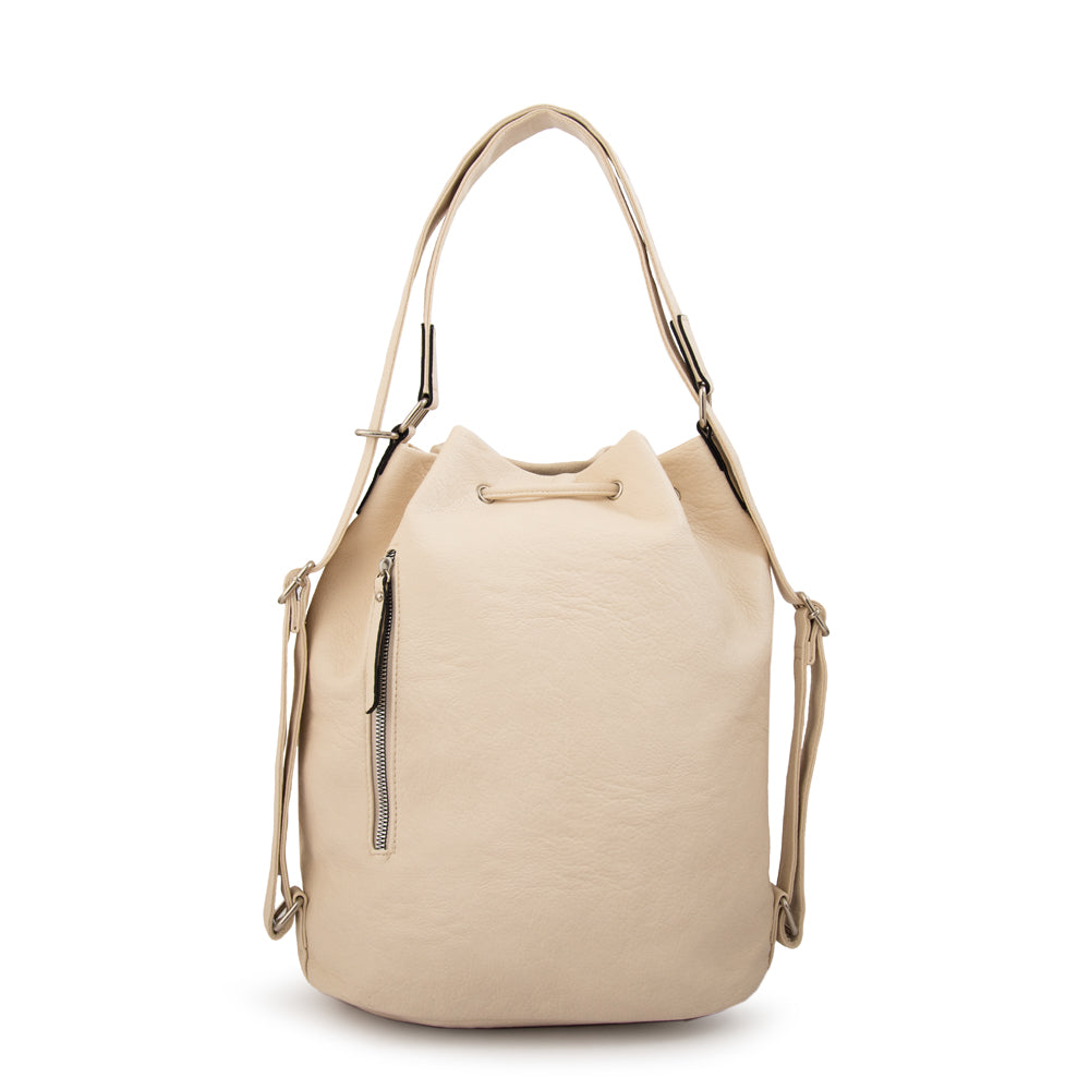 Mochila miranda mediana blanco crudo