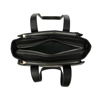 Cartera tote tres divisiones belinda mediana negro