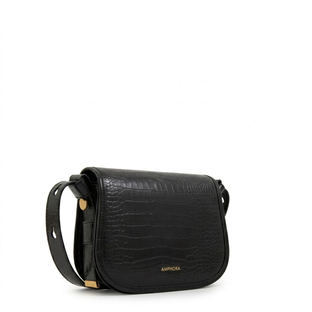 Cartera bandolera belinda mediana negro