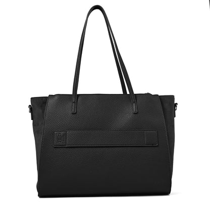 Cartera tote porta notebook samantha grande negro