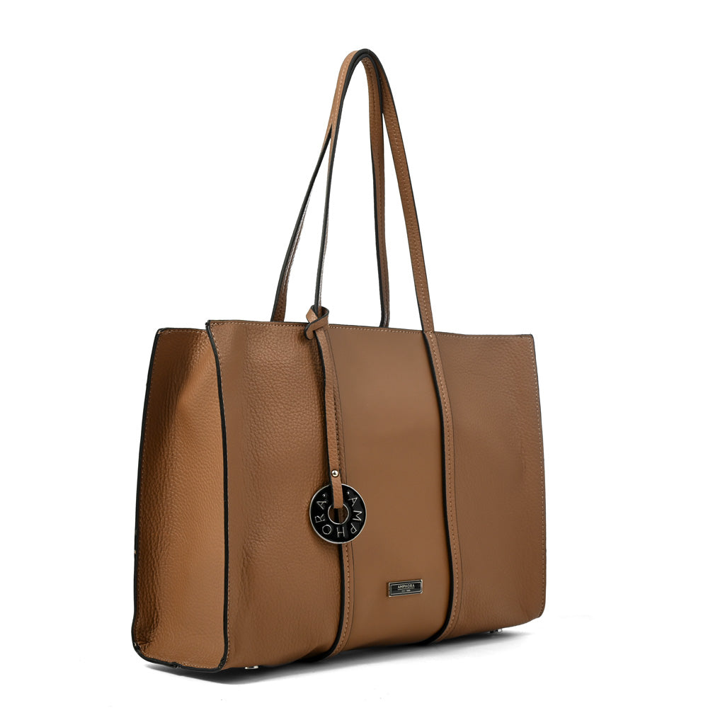 Cartera tote griselda grande café