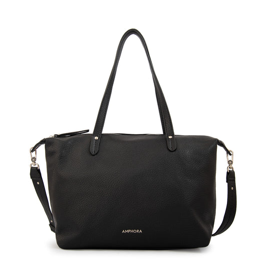 Cartera tote francesca mediana negro