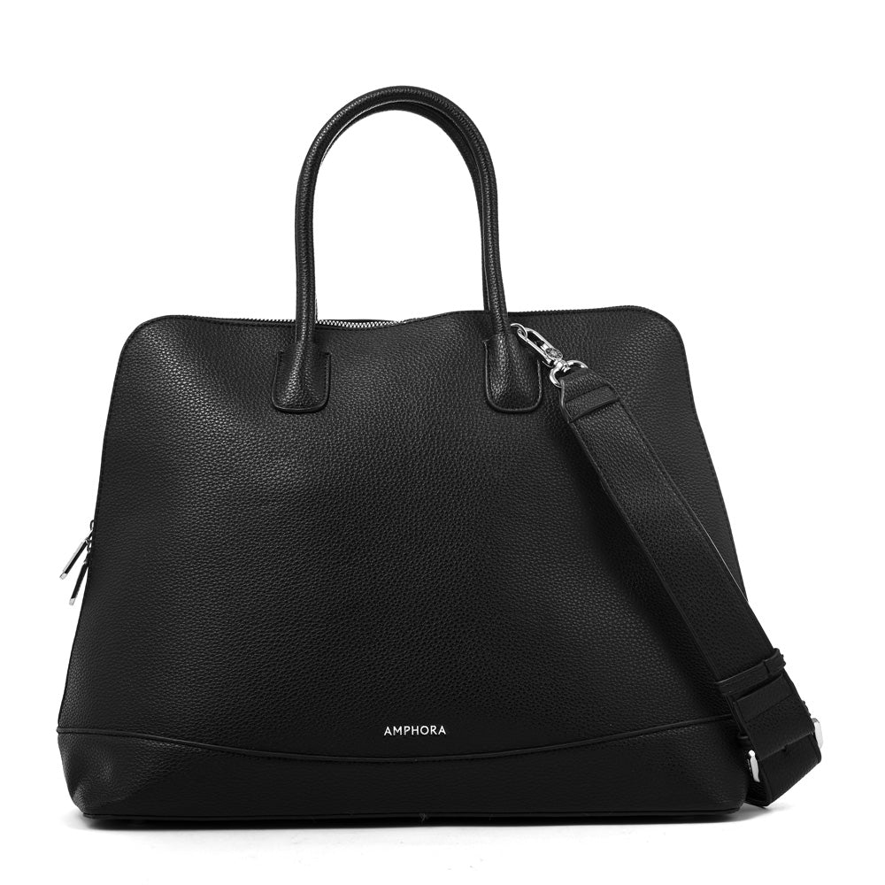 Cartera tote porta notebook gloria negro